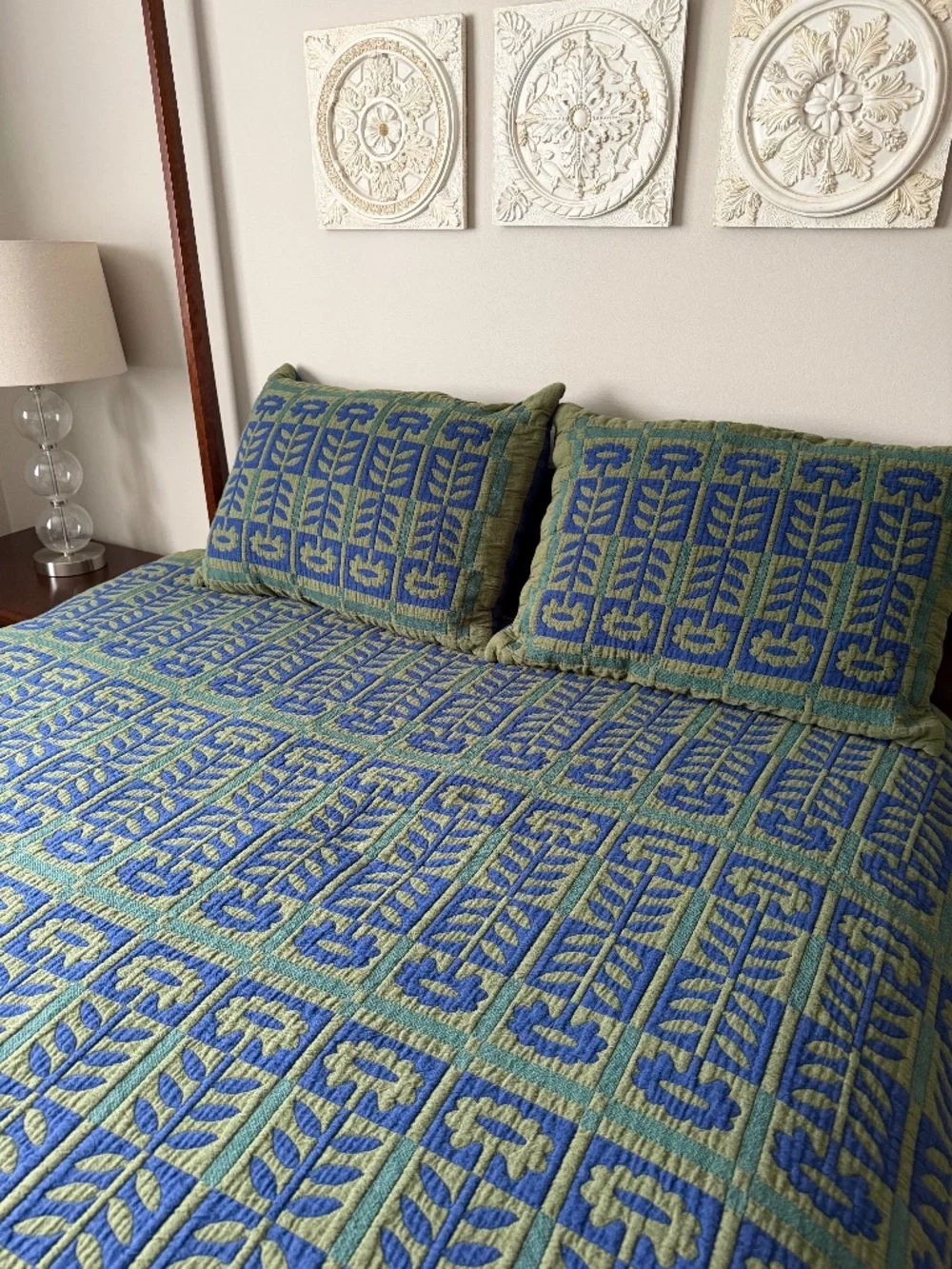 Stillwater Quilt by Schoolhouse and 2 standard shams